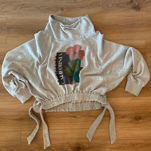 Cowl neck daily practice sweater great condition